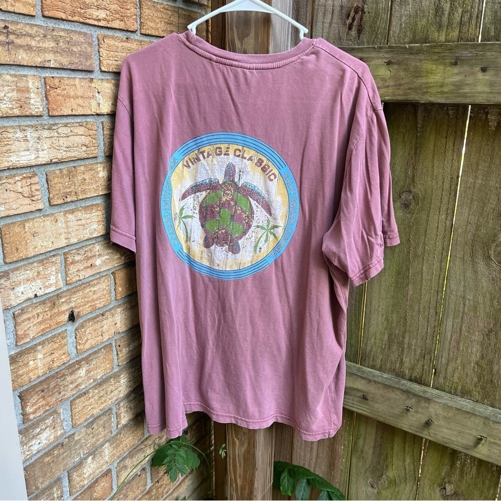 Gildan Men's Mauve Short Sleeve Tee - Picture 4 of 4